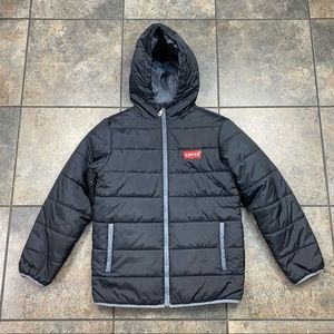 Boy’s/Kid’s Levi’s Strauss & Co. Full Zip Puffer Jacket Size Large